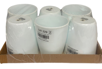 White Opal Mug Pack Of 6 White - Image 1