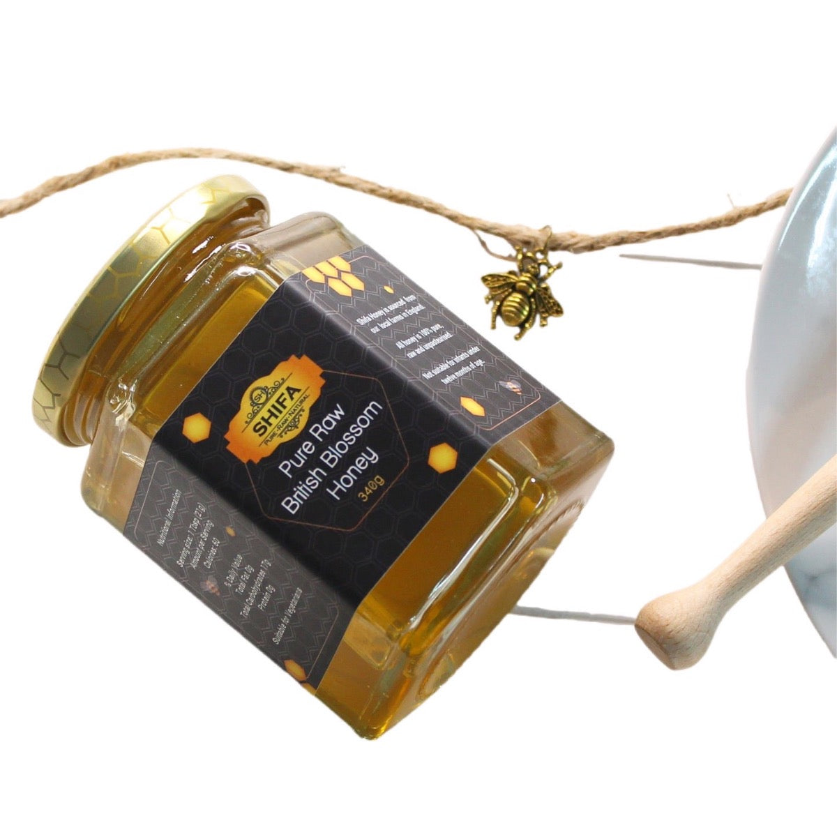 Organic Pure Raw British Blossom Honey - Image 2
