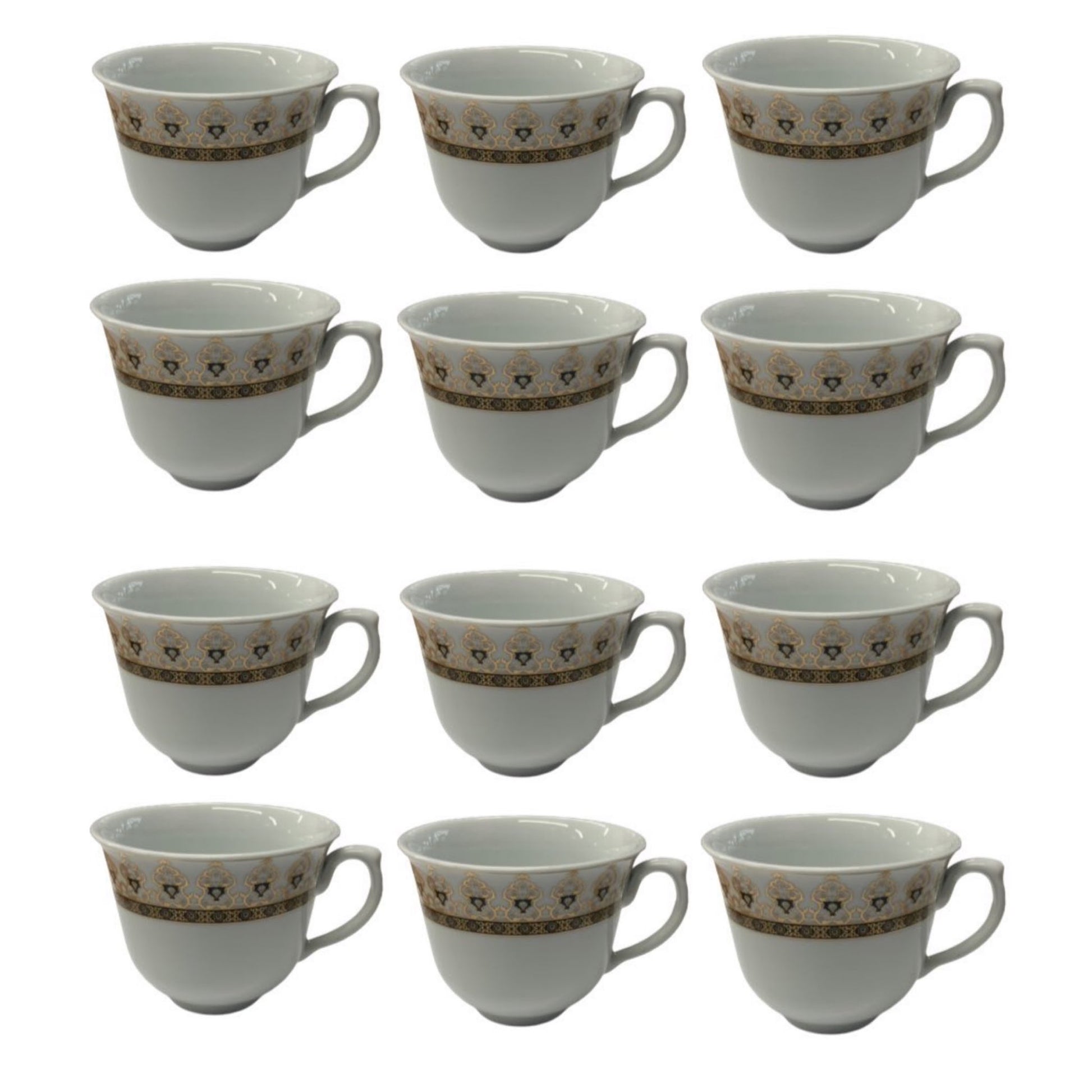 Sorena Porcelain Tea Cups PORCELAIN12 Set Of 12 - Image 5