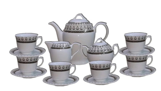 Sorena Porcelain Tea Set PORCELAIN15 Set Of 15 - Image 1