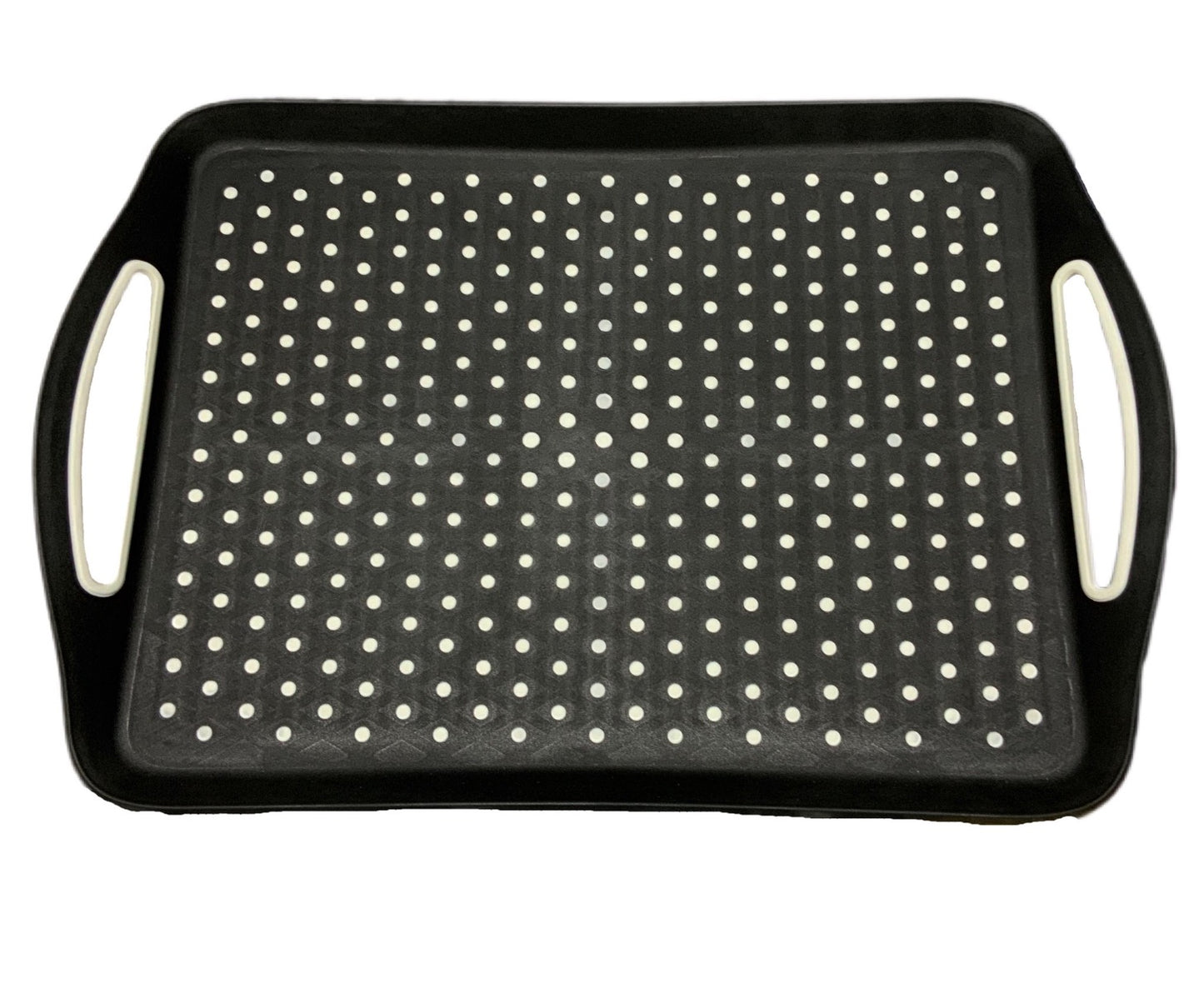 Black Anti Slip Serving Tray Black - Image 1