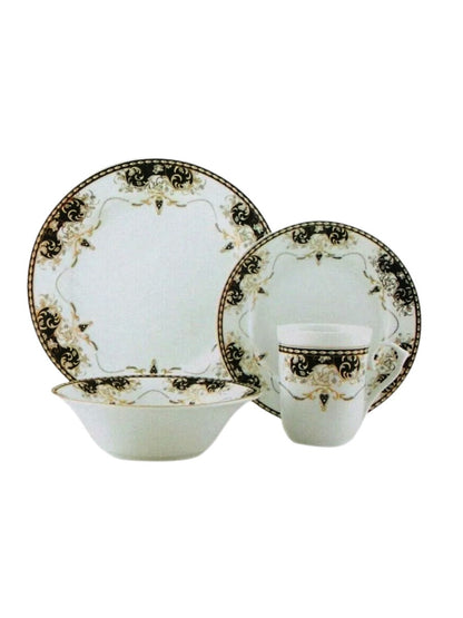 Vana Porcelain Dinner Set PORCELAIN16 Set Of 16 - Image 1