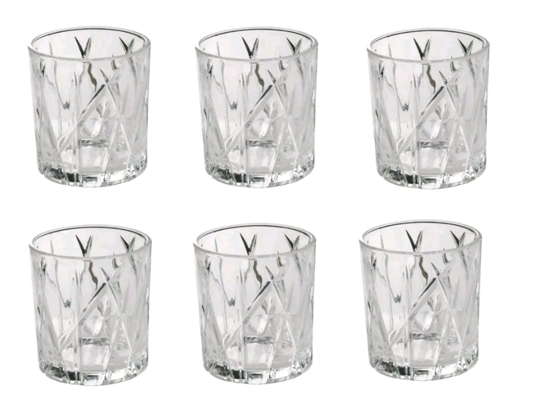 Maxmark Tumbler Glass Pack Of 6 - Image 1
