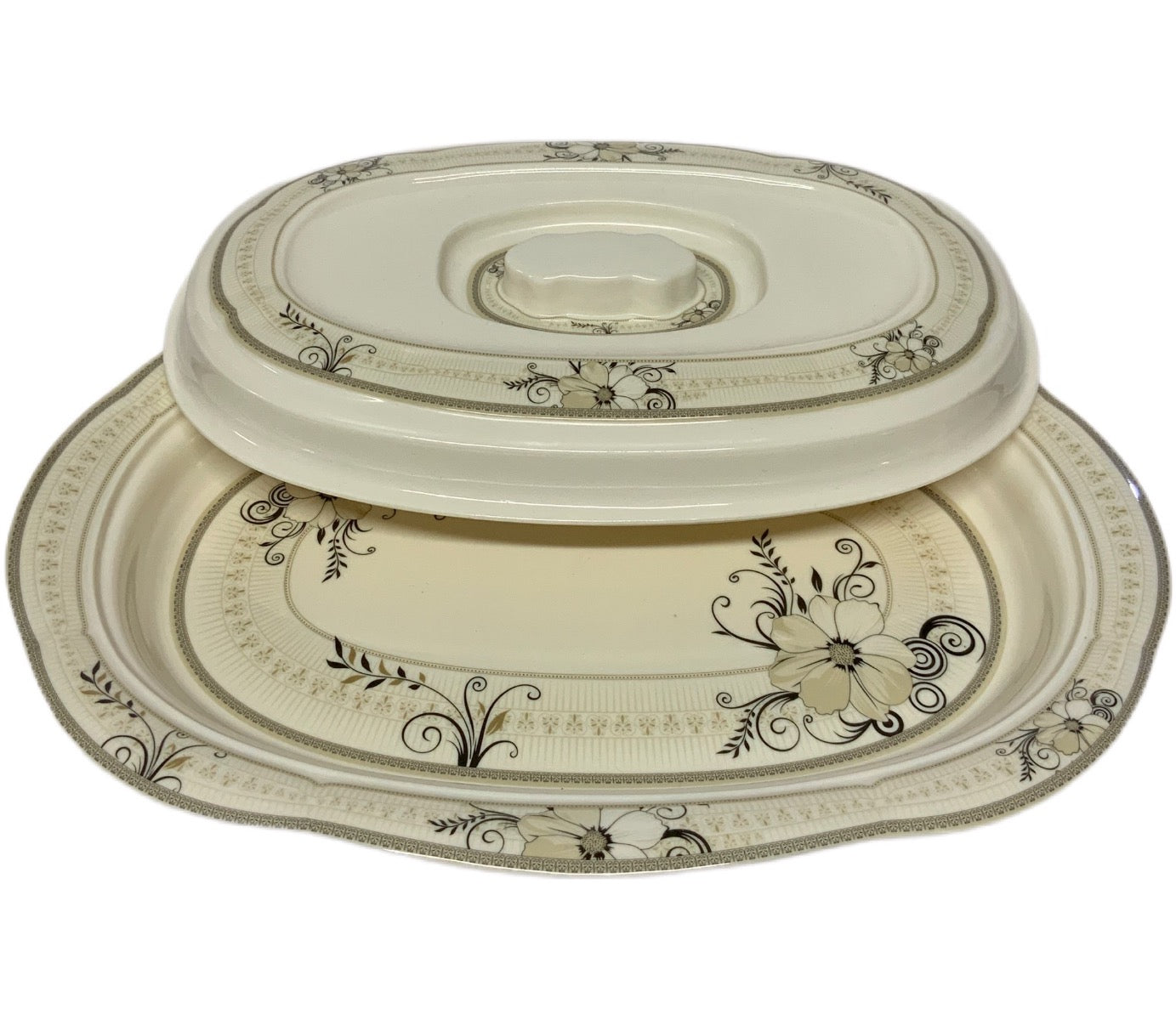 Serving Platter With Lid 15 Inch LID15-INCH - Image 1