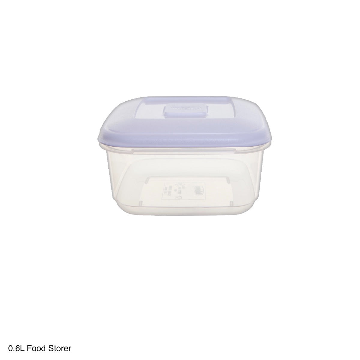 Whitefurze Square Food Storer 0.6l - Image 1