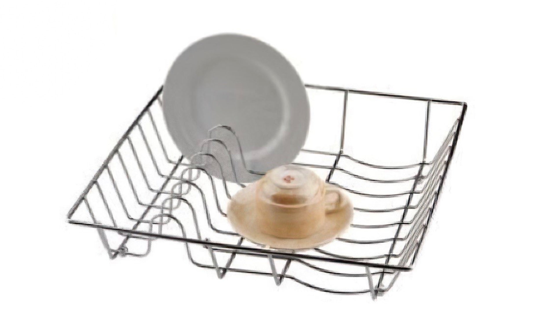 Chrome Small Dish Rack - Image 1