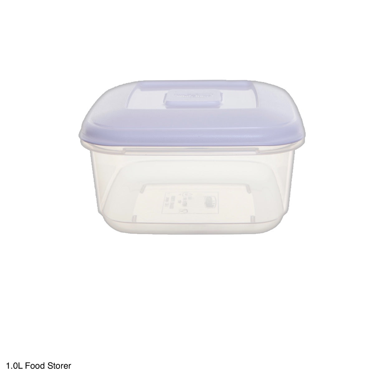 Whitefurze Square Food Storer 1.0l - Image 1