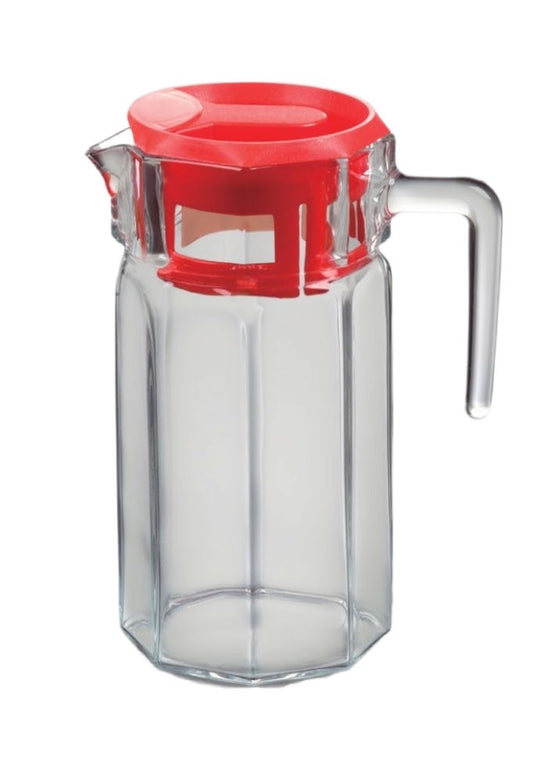 Coral Plain Jug With Lid 1.5l - Image 1