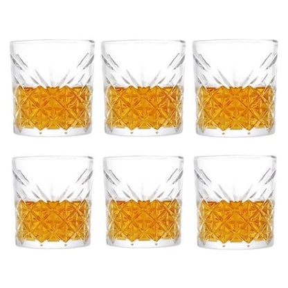 Diamond Cut Design Glasses DSKB-033-2 Set Of 6 340ml - Image 2