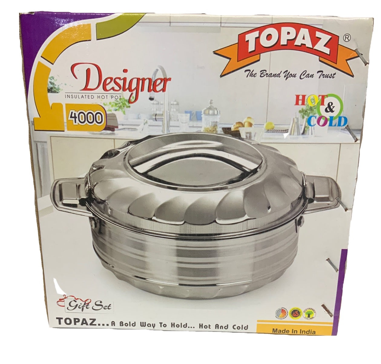 Topaz Stainless Steel Hotpot 4000 HOTPOT4000 - Image 2