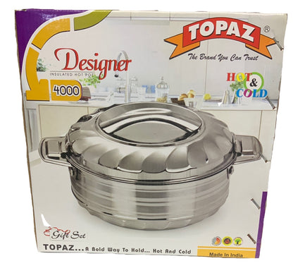 Topaz Stainless Steel Hotpot 4000 HOTPOT4000 - Image 2