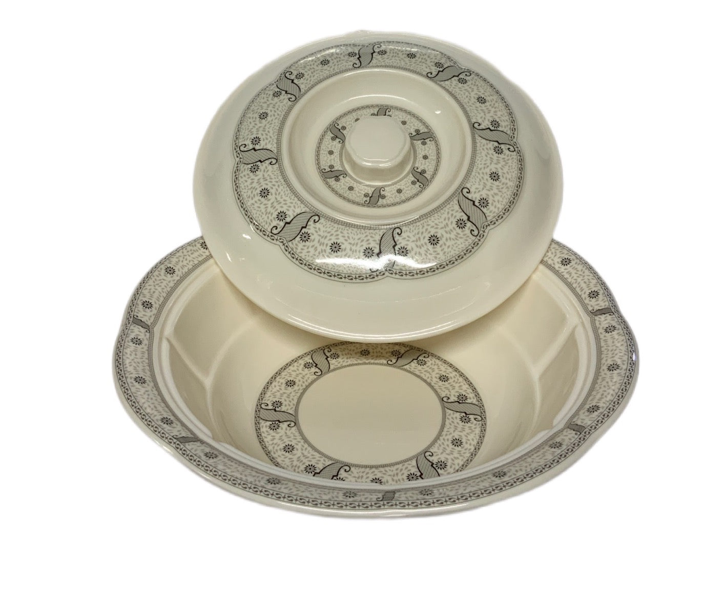 Curry Bowl With Lid 10 Inch LID10-INCH - Image 1