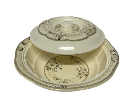 Curry Bowl With Lid 10 Inch LID10-INCH - Image 1