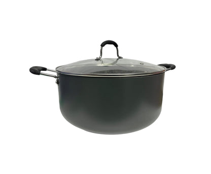 Mastercook Non Stick Hard Anodized Casserole CASSEROLE24CM 24cm - Image 1