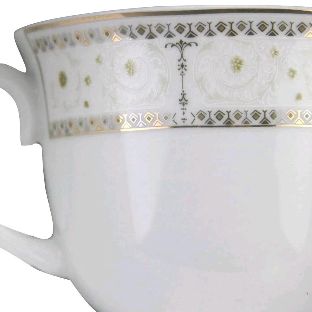 Shakila Porcelain Tea Cups PORCELAIN12 Set Of 12 - Image 4