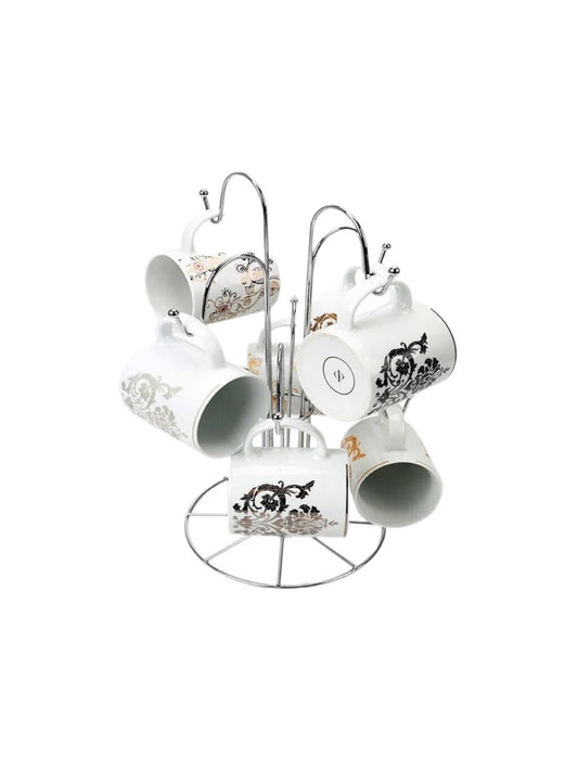 8 Cup Mug Tree Chrome - Image 2