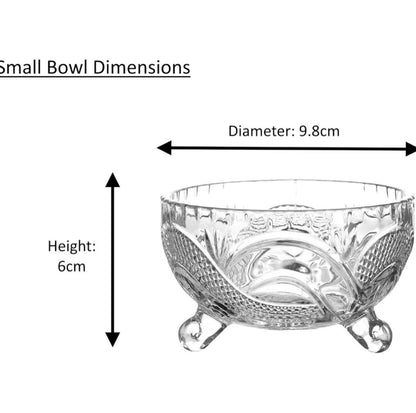 Deli Crystal Footed Custard Set Pearls - Image 4