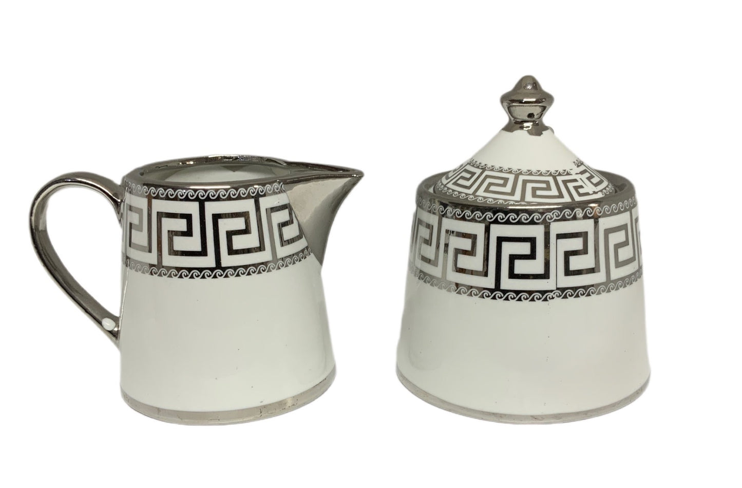 Silver Tea Set With Stand SET15PC Silver Set Of 15 - Image 3