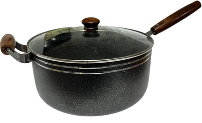 Mastercook Non Stick Wooden Handle Saucepan Set NO1 Set Of 3 - Image 2