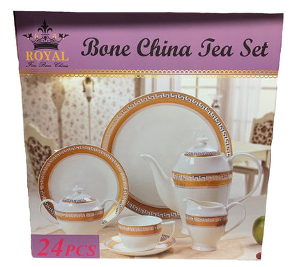 Bone China Tea Set SET24PC Set Of 24 - Image 6