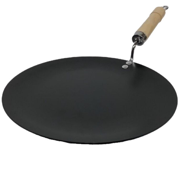 Mastercook Non Stick Tava Wooden Handle HANDLE28CM 28cm - Image 1