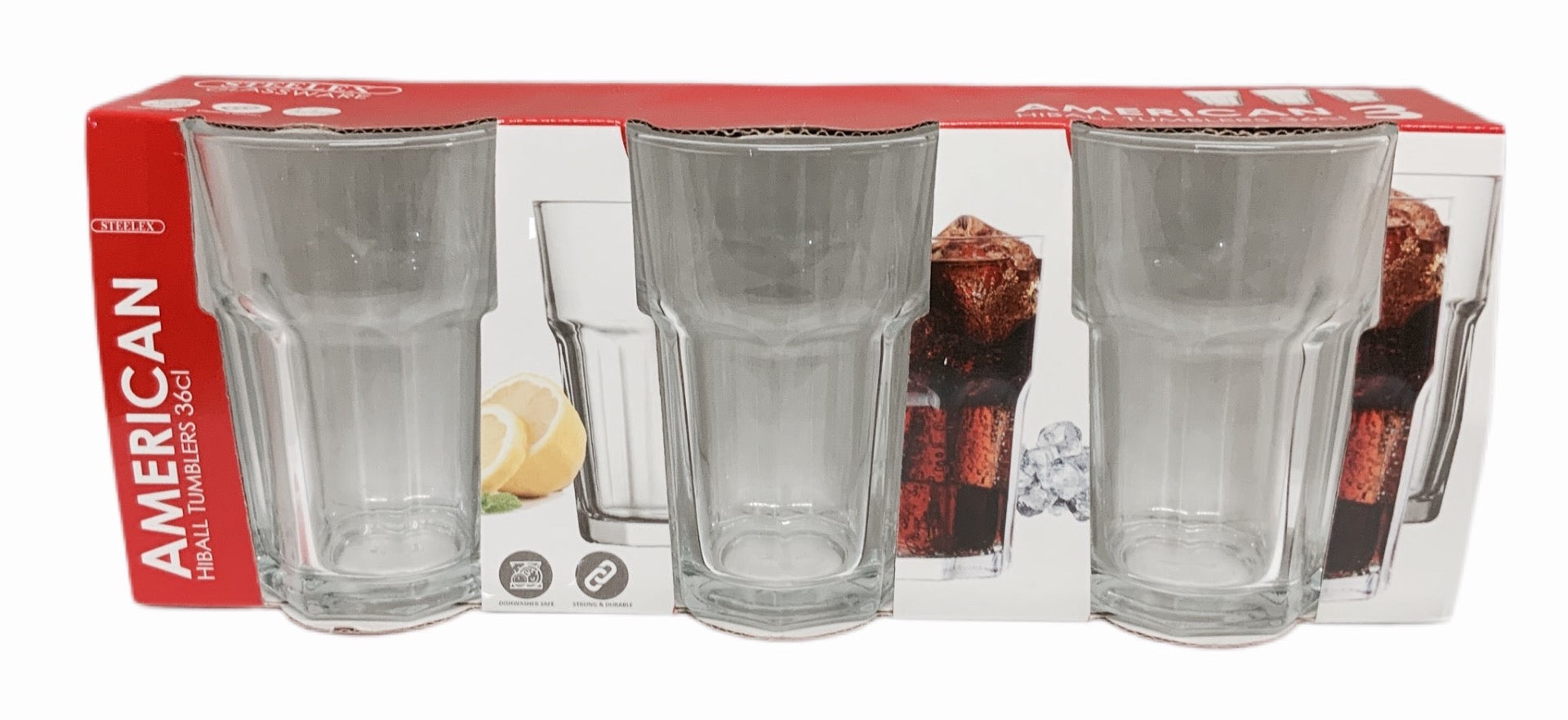 American Hiball Tumblers Pack Of 3 - Image 1