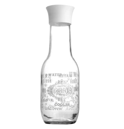 Glass Carafe Bottle BOTTLE1000ML 1000ml - Image 1