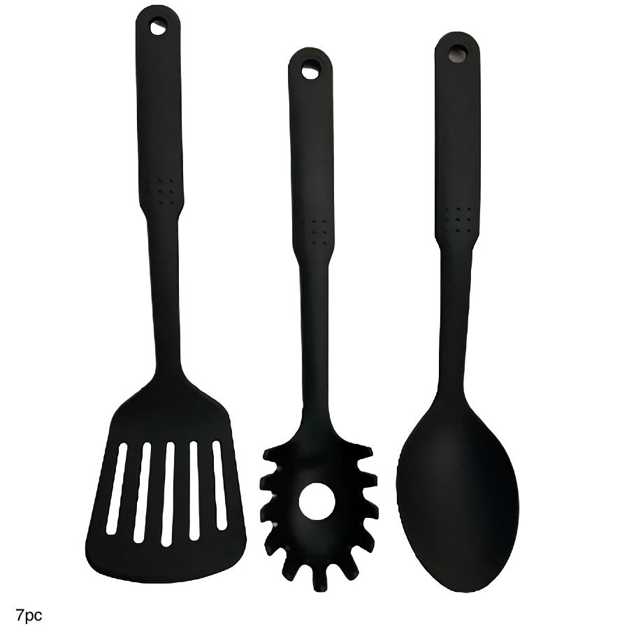 Nylon Cutlery Set With Stand Set Of 7 - Image 2