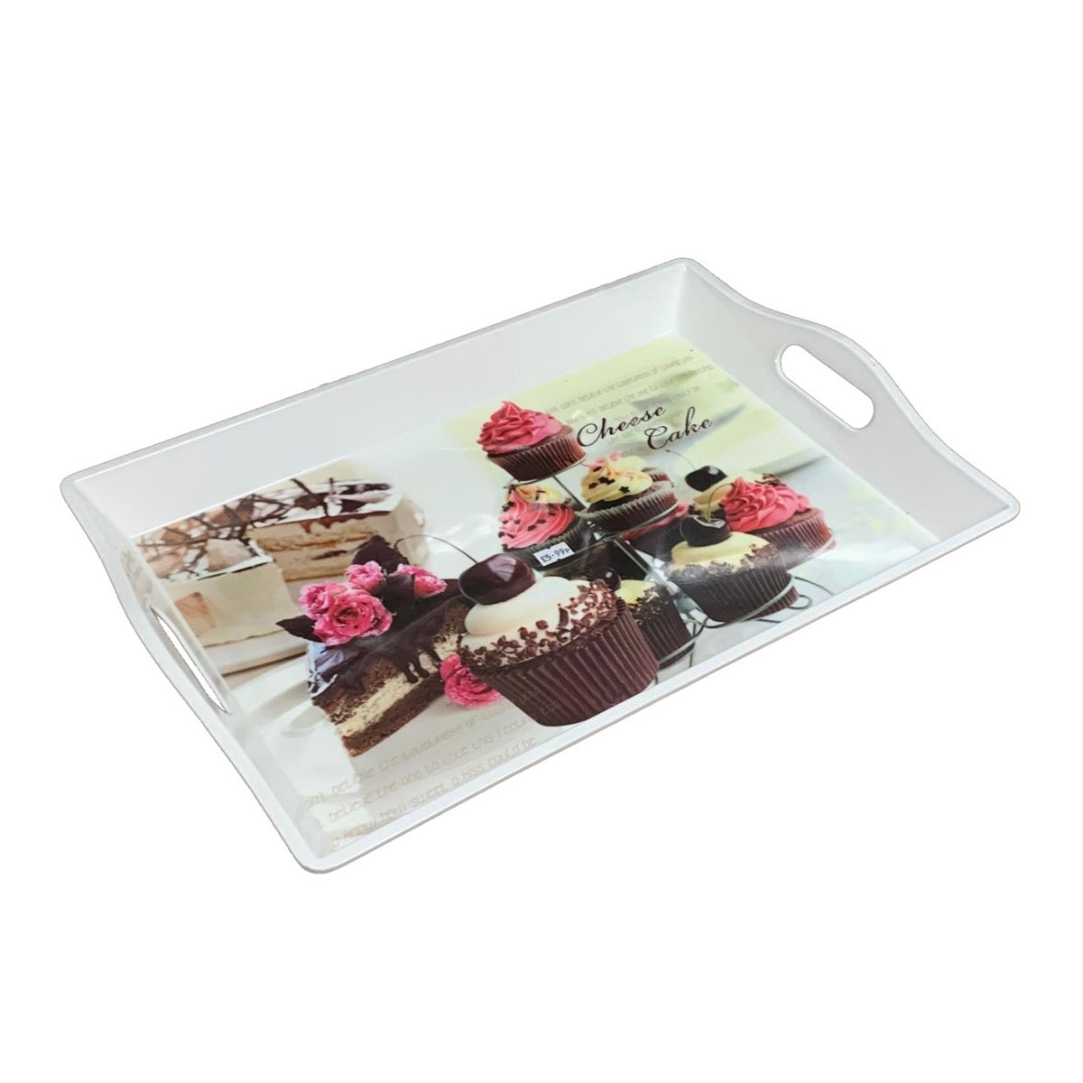 Plastic Tray Cake Large
