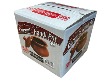 Ceramic Handi Pot With Lid - Image 3