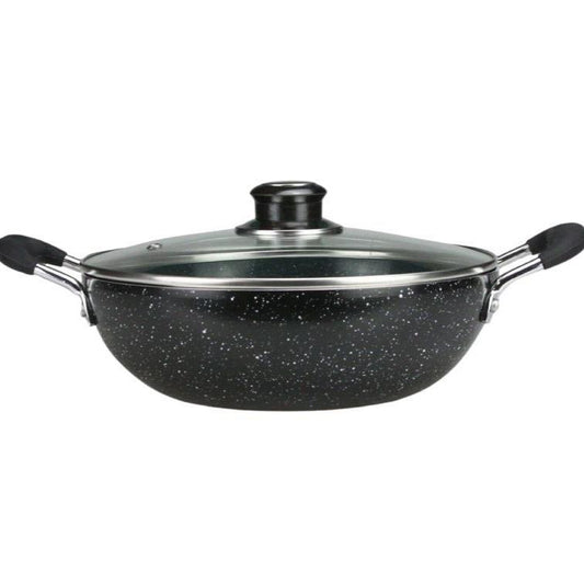 Non Stick Karai/wok With Lid 30cm - Image 1