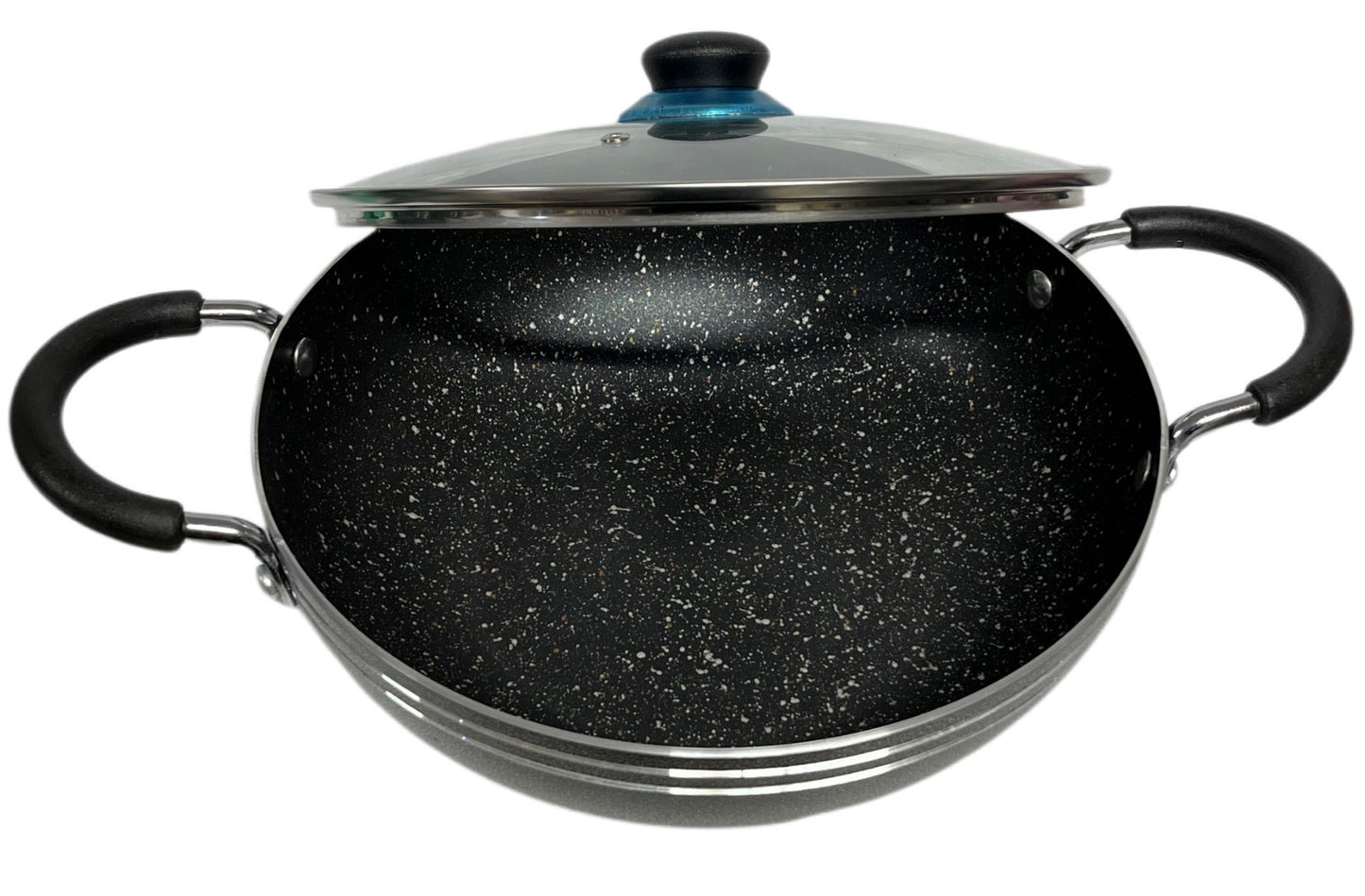Non Stick Wok / Karai With Lid LID28CM 28cm - Image 4