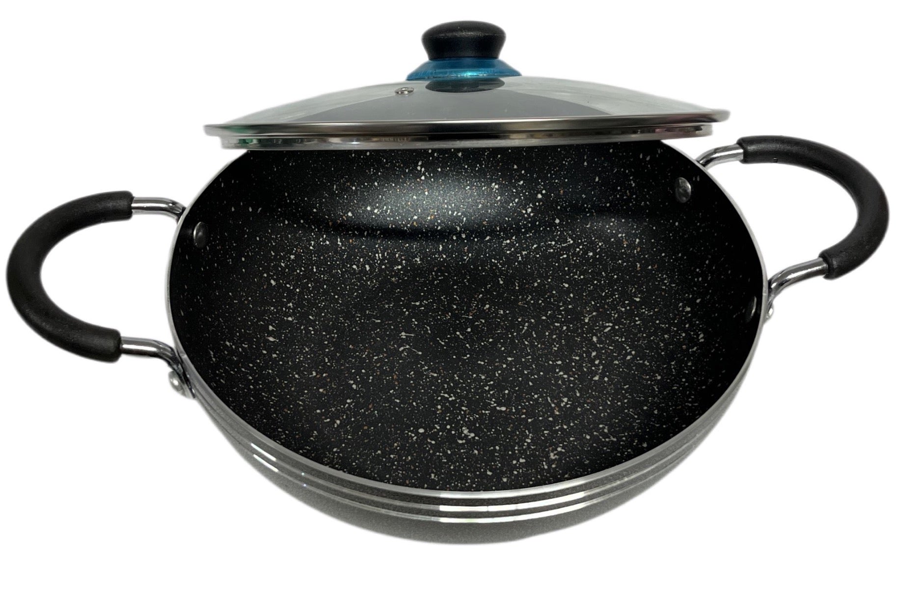 Non Stick Wok / Karai With Lid LID28CM 28cm - Image 4