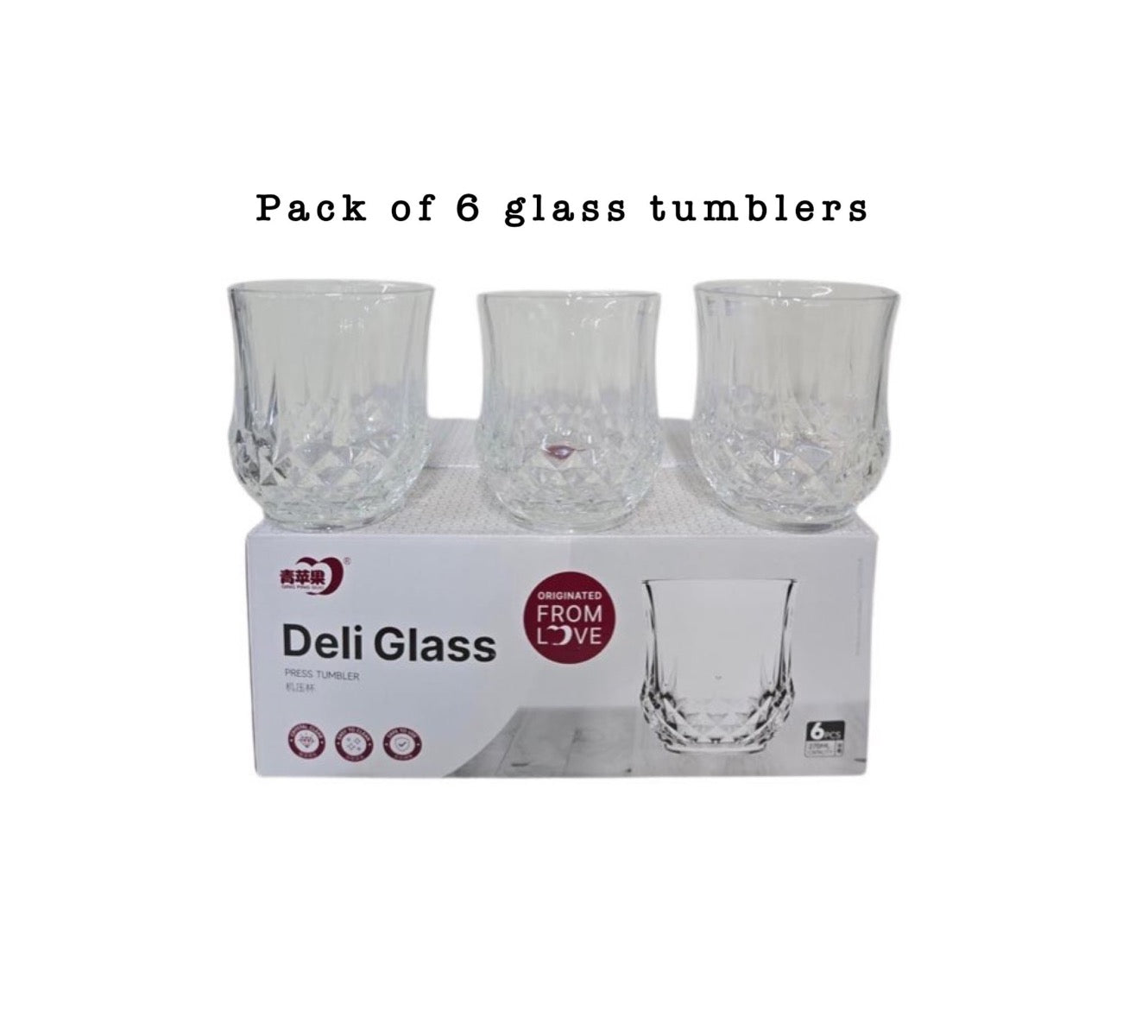 Medium Concorde Glasses Pack Of 6 - Image 2