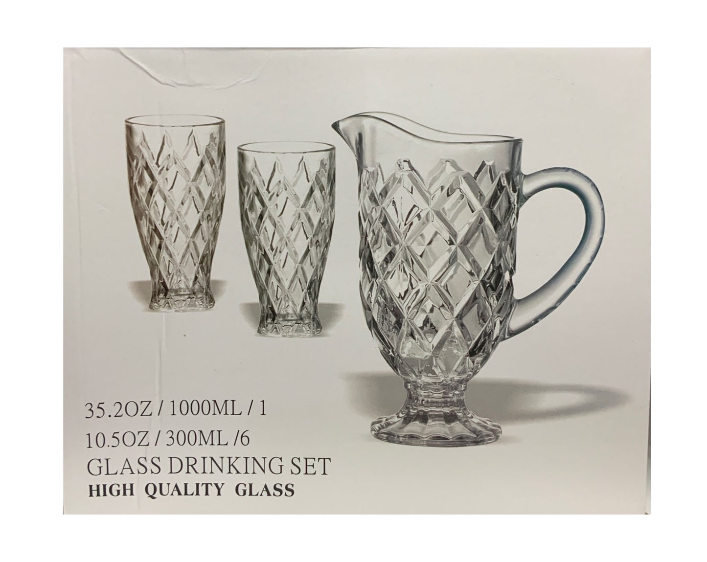 G-horse Glass Drinking Set - Image 2