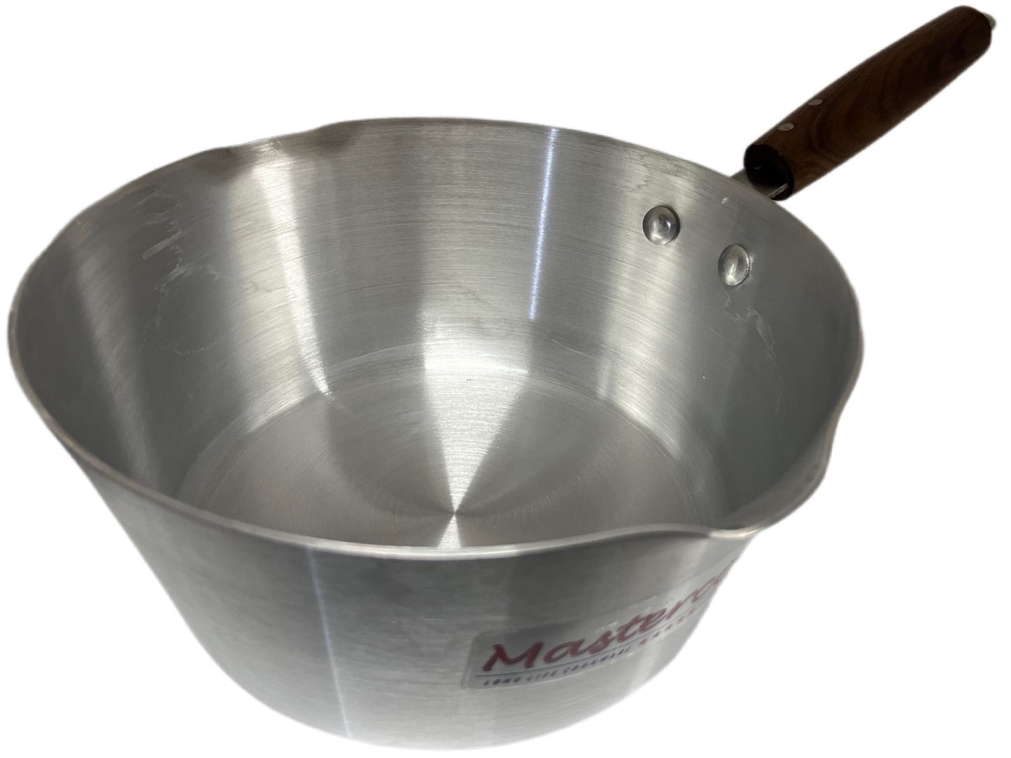 Mastercook Aluminium Milk Pan Wooden Handle HANDLE23CM 23cm - Image 2