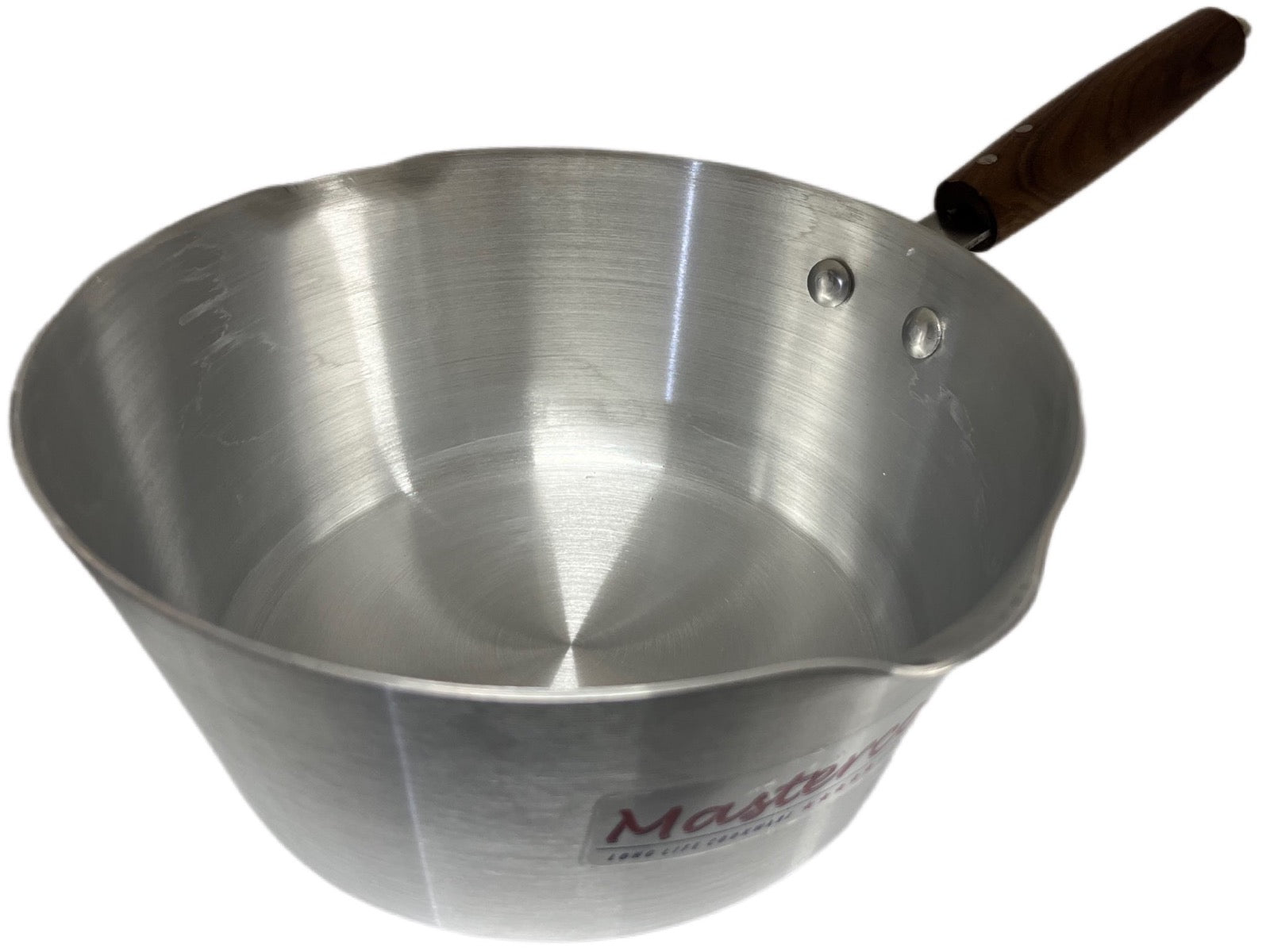 Mastercook Aluminium Milk Pan Wooden Handle HANDLE23CM 23cm - Image 2
