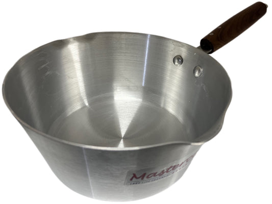 Mastercook Aluminium Milk Pan Wooden Handle HANDLE23CM 23cm - Image 2