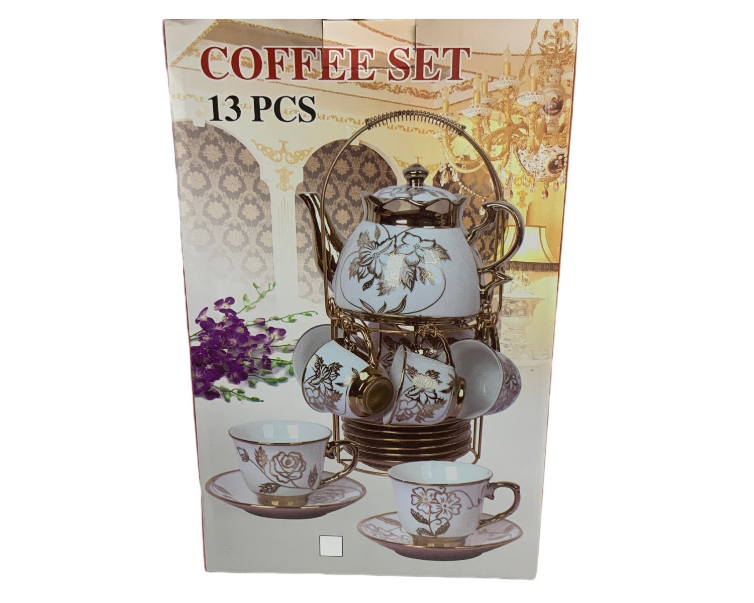 Coffee/tea Set With Stand SET13PC Set Of 13 - Image 3