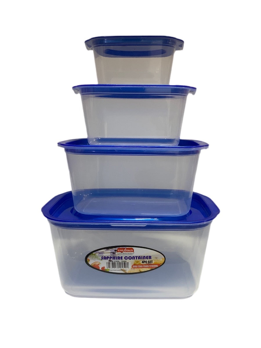 Rectangle Container Set Of 4 - Image 1