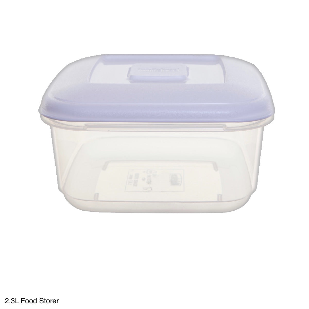 Whitefurze Square Food Storer 2.3l - Image 1