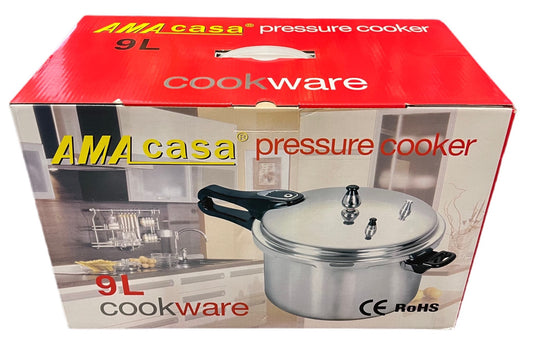 Heavy Duty Aluminium Pressure Cooker 9l - Image 2