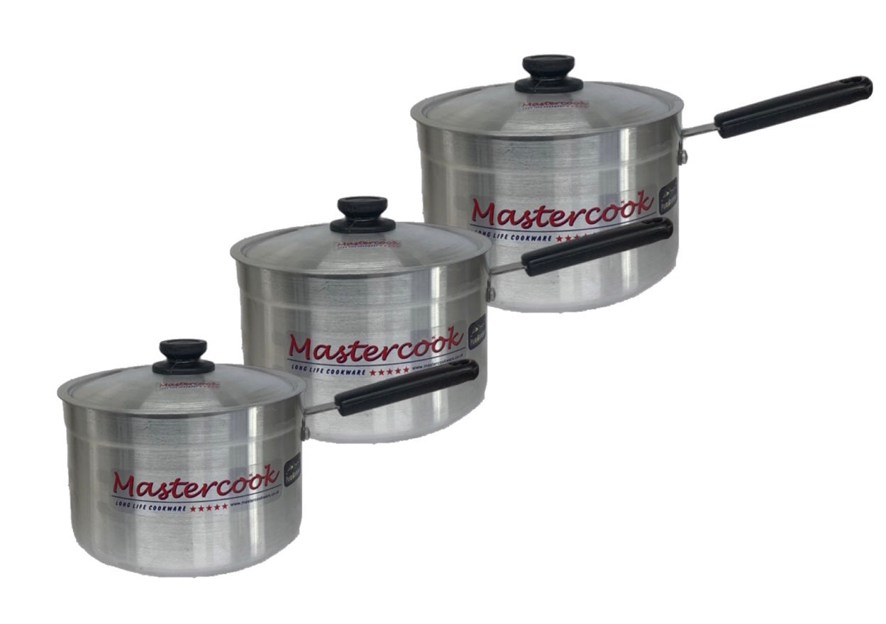 Aluminium Cookware Set 0 2 Plastic Handle - Image 1