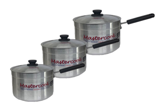 Aluminium Cookware Set 0 2 Plastic Handle - Image 1