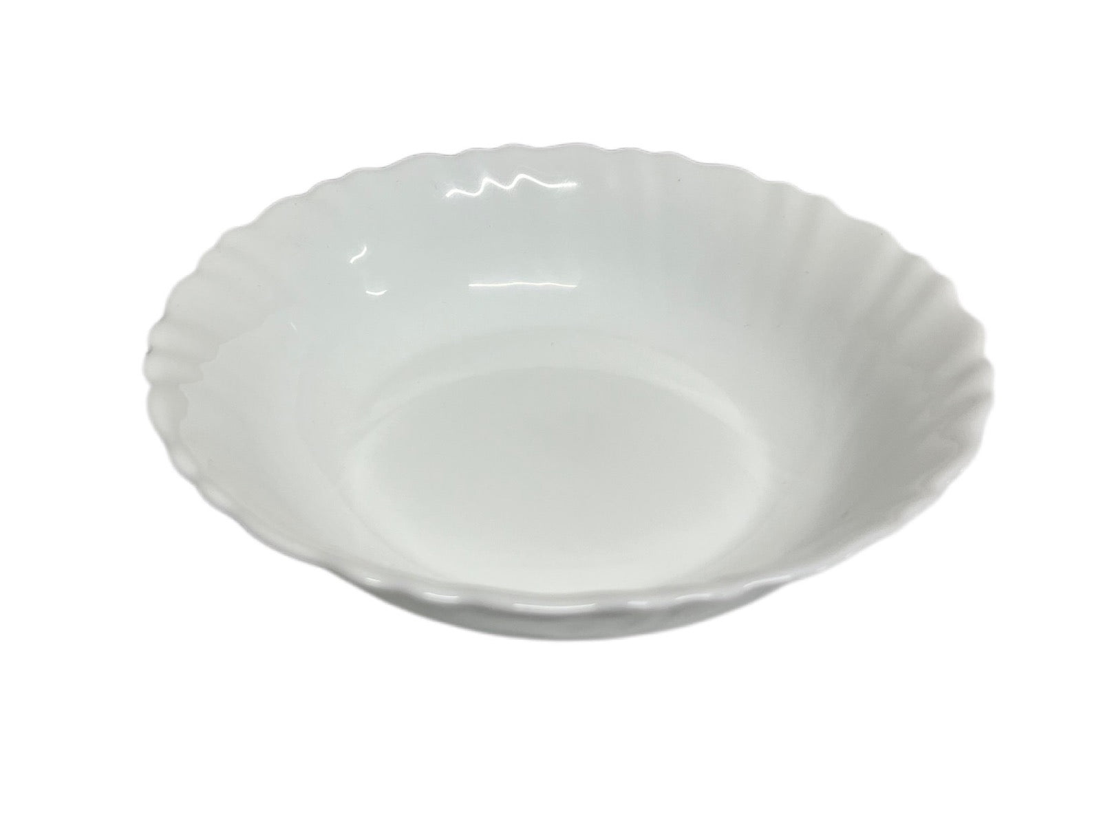 Opal White Plain Round Shallow Bowl PLAIN17CM White 17cm - Image 2