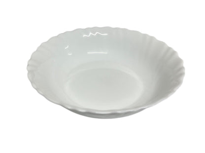 Opal White Plain Round Shallow Bowl PLAIN17CM White 17cm - Image 2