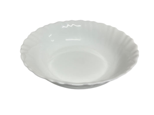 Opal White Plain Round Shallow Bowl PLAIN17CM White 17cm - Image 2