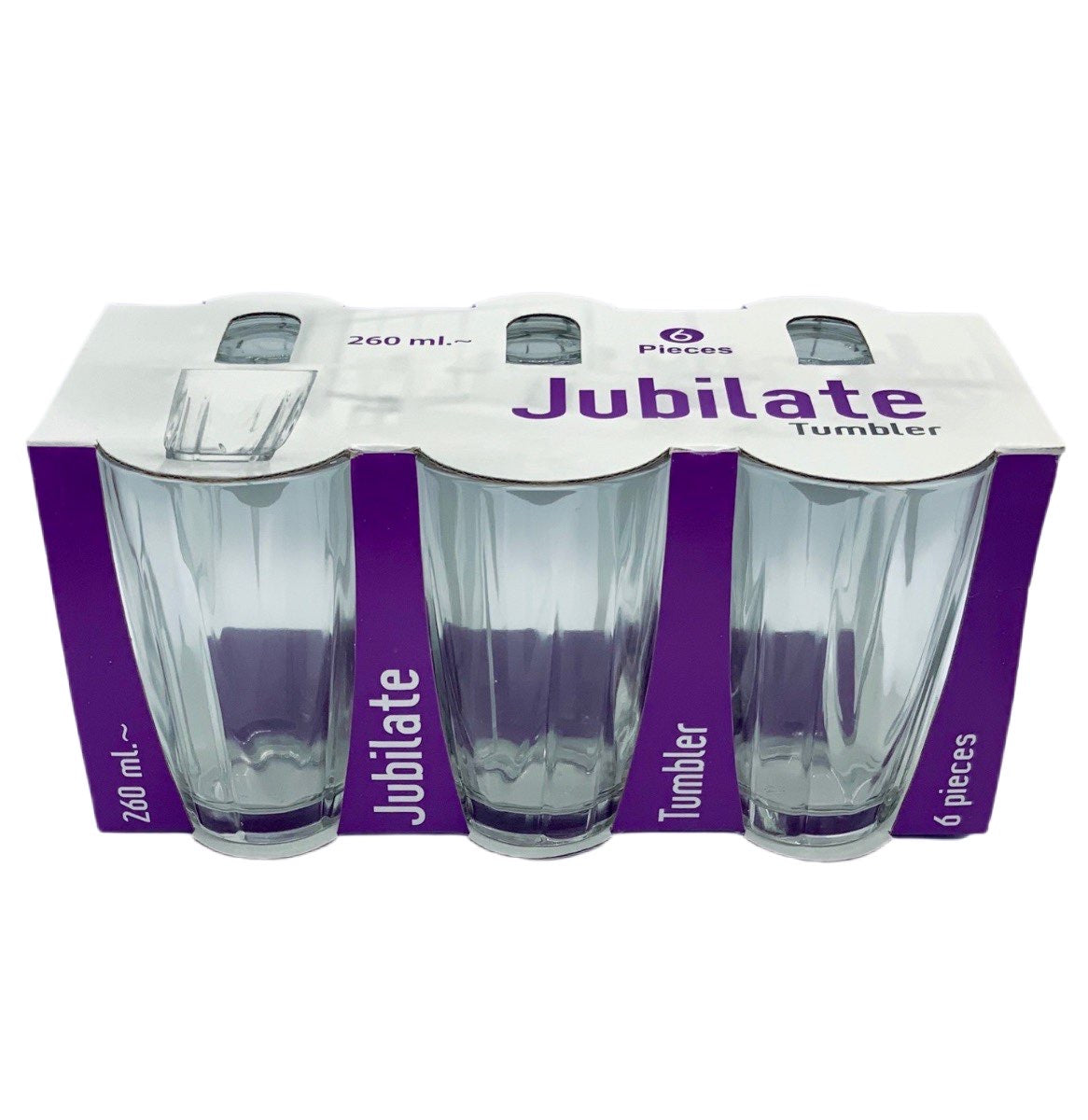Jubiliet Glasses Pack Of 6 - Image 1