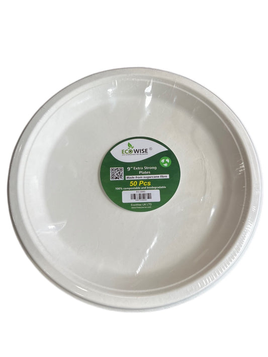 9” Plates Pack Of 50 OF50 - Image 2