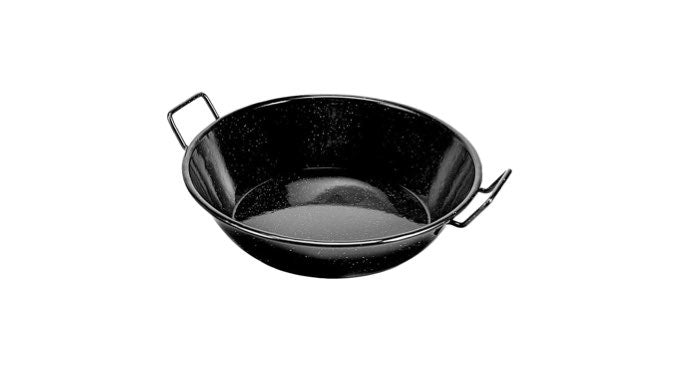 Mastercook Non Stick Enamel Karai KARAI34CM 34cm - Image 1